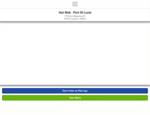 Tablet Screenshot of hotwokportstlucie.com